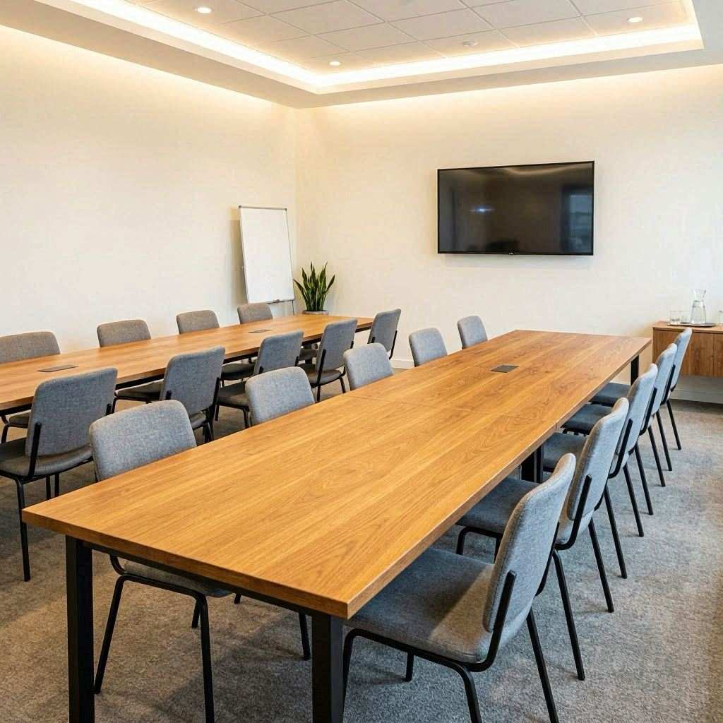 写字楼办公视频会议隔音在大型培训集中开课时出现偏差内容团队该怎样追踪原因